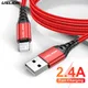 USLION-Câble USB de charge rapide pour iPhone iPhone 14 13 Pro Max 12 Mini 11 SE Xs X 8
