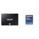 Samsung 870 EVO SATA III 2,5 Zoll SSD, 1 TB, 560 MB/s Lesen, 530 MB/s Schreiben & PRO Plus SD-Karte, 256 GB, UHS-I U3, Full HD & 4K UHD, 160 MB/s Lesen