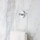 Chrome Towel Ring Holder, Contemporary Style, Stainless Steel, Bathroom Accessories, Hotel, Square Style Wall Mount, Polished Finish