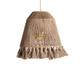 Lustre en Jute Marron 34x34x39 cm