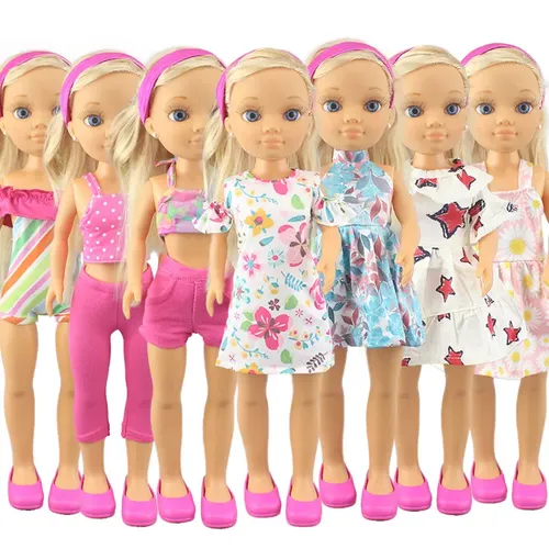 2023 neue schöne Kleid Kleidung passen mit 42cm Famosa Nancy Puppe (Puppe und Schuhe sind nicht