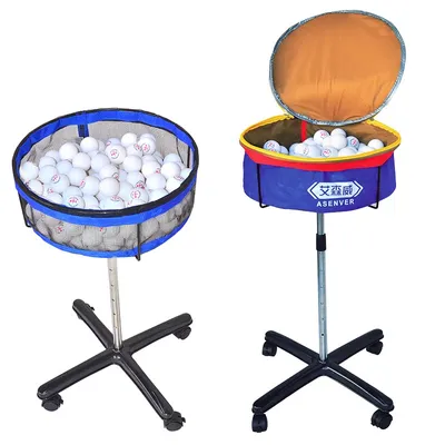 Professioneller Tischtennisball-Sammler, Ping-Pong-Aufbewahrungsbecken, Trainingsgerät, spezielles Multi-Ball-Halter-Set, 250 Stück Kapazität Image