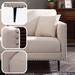 Morden Fort Chair Sofa Set,2-Piece Modern Furniture Set for Small Space, Apartment, Office