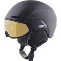 ALPINA Herren Helm ALTO Q LITE, Größe 51 in black matt (gold mirror)