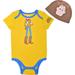 Newborn Yellow Toy Story Woody Bodysuit and Hat Set
