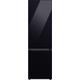 Samsung Bespoke Series 8 RB38C7B5C22 Wifi Connected 70/30 No Frost Fridge Freezer - Clean Black - C Rated, Black