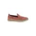 Vince. Flats: Slip-on Platform Boho Chic Pink Solid Shoes - Women's Size 36.5 - Almond Toe