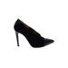 Armani Collezioni Heels: Slip-on Stilleto Cocktail Party Black Shoes - Women's Size 39 - Pointed Toe