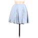 Brandy Melville Casual Skirt: Blue Bottoms