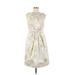 Giambattista Valli Casual Dress: Ivory Brocade Dresses - Women's Size 42