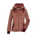 Fleecejacke G.I.G.A. DX BY KILLTEC "GW 8 WMN KNTFLC JCKT" Gr. 46, rosa (rosé) Damen Jacken Übergangsjacken