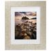 Trademark Canvas Art Whytecliff Stepping Stones Framed On Canvas by Pierre Leclerc Painting Canvas in Gray | 23.5 H x 19.5 W x 0.625 D in | Wayfair