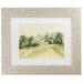 Trademark Canvas Art Verdant Pasture I Framed On Canvas by Emma Caroline Painting Canvas in Gray | 19.5 H x 23.5 W x 0.625 D in | Wayfair