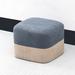 Ebern Designs /Blue Ottoman Footstool Polyester in Gray | Wayfair EFBB5FAB9DB04209BB7B811E6ADF03DC