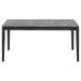 Brayden Studio® Chelene Rectangular 63" L x 35.5" W Dining Table Wood in Gray/Black | 29.75 H x 63 W x 35.5 D in | Wayfair