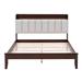 Red Barrel Studio® Doneka 39" Platform Bed Metal in Black/Brown | 39 H x 56 W x 81 D in | Wayfair 895210E1EBE340ED85B0DE3106E04852