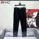 PFHQ-Jeans High Street pour hommes Slim Straight Wash At RapDuty Diamond Darkwear Personality