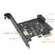 Cartes d'extension USB 3.1 Type C PCIe 6 000 cartes PCI Express bronchto USB 3.0 + Type-C