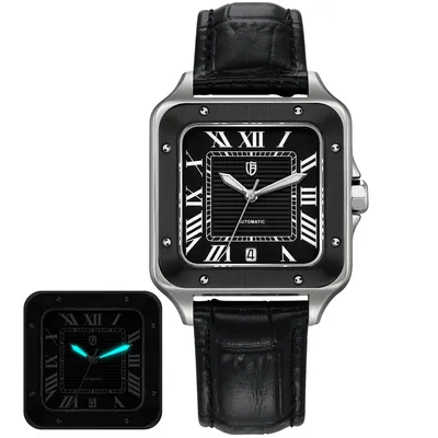 BERNY precious-Montre-bracelet automatique pour homme montre habillée de luxe montre mécanique Ata