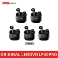 Lenovo Écouteurs LP40 Pro TWS Sans-fil Oreillette Authentique Casque Réducteur de Bruit Contrôle