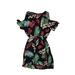 Dress: Black Tropical Skirts & Dresses - Kids Girl's Size Small