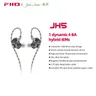 FiiO/JadeAudio JH5 1DD + 4BA Hybrid 5 driver HiFi auricolare in-Ear cavo staccabile a 2 Pin da
