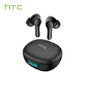 HTC TWS12 Wireless Bluetooth 5.3 auricolari LED Power Display altoparlante 13mm Hifi Bass Sound