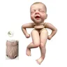 Bebe Reborn Kit Kit bambola già dipinto da 11 pollici Salia con panno per capelli dipinto corpo