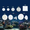 10 pz ceramica Coralline corallo Frag Plugs Base vassoio a forma di T SPS acqua di mare corallo Frag