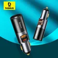 Baseus 120W Caricabatteria da auto veloce QC 3.0 PD 3.0 Caricabatteria da auto per telefono USB per iPhone 16 15 14 13 Pro Samsung Xiaomi Caricatore per telefono cellulare