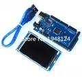 Spedizione gratuita! Modulo schermo LCD TFT da 3,5 pollici Ultra HD 320X480 per scheda Arduino + MEGA 2560 R3 con cavo USB