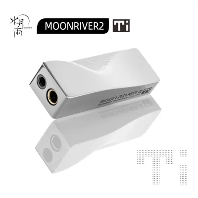 Moondrop moonriver2 ti tragbarer dac/amp 3,5mm single-ended 4,4 balanced dsd256 32bit/384khz moon river 2 kopfhörer verstärker Image