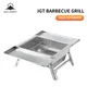 Wilde Reise IGT Heftigen herd Klapp Gasherd Grill Rack Gas BBQ Haushalt Outdoor Kleine Gas Herd IGT