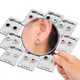 1 paar Charme Frauen Starke Magneten Magnet Ohr Stud Set Nicht Piercing Ohrringe Gefälschte Ohrringe