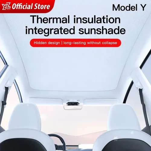 Yz für tesla modely 2015-2018 Sonnenschutz für Tesla Auto Modell y Sonnenschutz Dach Sonnenschutz