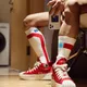 Socken Mode Calcetines Hombre Meias High Tube Socken für Männer Baumwolle Basketball Ropa de Hombre