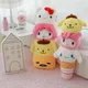 Sanrio Cartoon Kissen Kawali Kuromi Hallo Kitty My Melody Cinnamoroll Plüsch Spielzeug Bett Schlaf