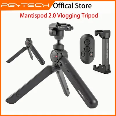 Pgytech mantis pod 2,0 Bluetooth Mini Kamera Vlogging Stativ | 6 Modi kleine Reise flexible DSLR Taschen ständer mit Fernbedienung
