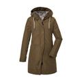 Parka G.I.G.A. DX BY KILLTEC "GW 13 WMN PRK" Gr. 38, braun Damen Jacken Parkas