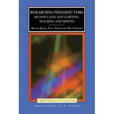 Researching Pedagogic Tasks: Second Language Learning, Teaching And Testing