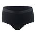 Tooayk Lingerie Underwear Women Women s 2 Piece Black High Waisted Menstrual Underwear Retro Basic Full Coverage Mid Waist Panties Womens Underwear Black XXL