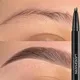 Waterproof 4 Forks Eyebrow Pen Makeup For Women Liquid Brow Pencil Dark Brown Waterproof Eyebrow