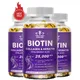 Free Sipping Biotin & Collagen Supplement Nails Shiny Hair Skin Vegetarian Capsules Beauty Health