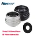 TL 35mm F1.6 Manual Focus MF Prime camera Lens + C-ring Mount for Canon EOS Nikon N1 Fuji C-FX Sony