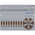 PowerOne P312 60 PCS Performance Hearing Aid Batteries 1.45V 312 312P P312 PR41 Zinc Air Battery