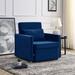 Sofa Bed Chair 2-in-1 Convertible Chair Bed, Lounger Sleeper Chair for Small Space with One Pillow