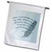 Go Confidently Thoreau quote with Feather 12 x 18 inch Garden Flag fl-123581-1