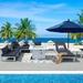 NICESOUL 8 Pieces Aluminum Outdoor Patio Sectional Furniture Sofa Set with Fire Pit Table and Chaise Lounge Weather-Resistant for Porch Backyard Thicken Denim Blue Olefin Cushions Luxury