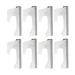 8 Pcs Grill Pan Spacer Holder for Firebox and Kettle Ring Grill Accessories Grill Pan Spacer