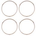 4 Pcs Microwave Glass Turntable Plate Support Tray Wheel Ring Turntable Holders